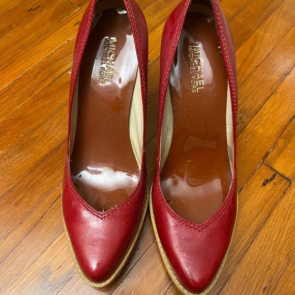 Micheal KORS Julian Chunky heel platform pumps - Picture 10 of 11